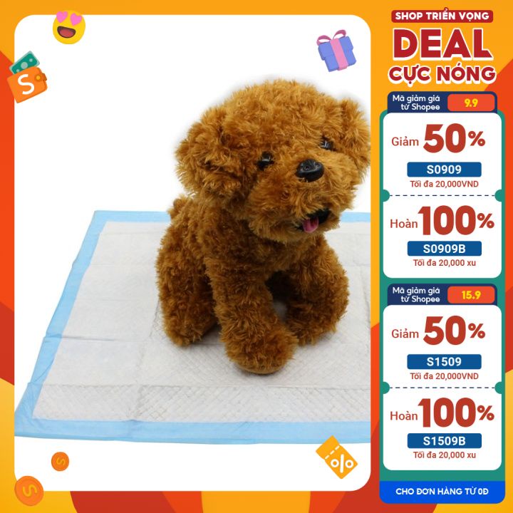 [Miếng lẻ] Tấm lót vệ sinh chó mèo thú cưng - Tã lót chuồng, giấy vệ sinh cho chó mèo