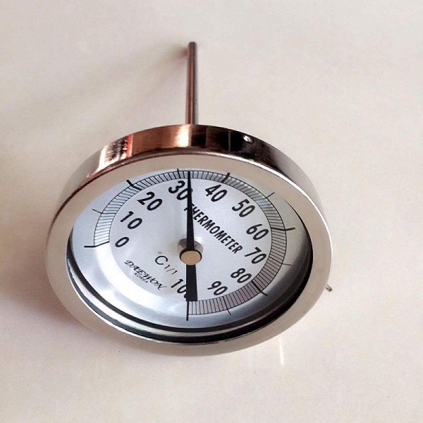 Đồng hồ đo nhiệt độ cơ inox từ 0 đến 500 độ C - DAEWON Hàn Quốc