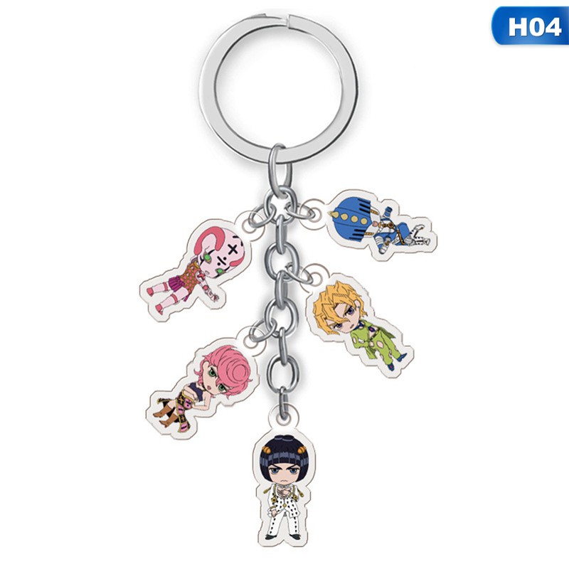 Móc khóa hình nhân vật jojo 's bizarre adventure