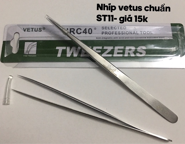 NHÍP VETUS  NHẶT LÔNG YÊN, NỐI MI