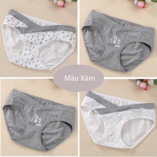 [ TÚI ZIP 4 ] QUẦN LÓT BÀ BẦU CẠP CHÉO CAO CẤP