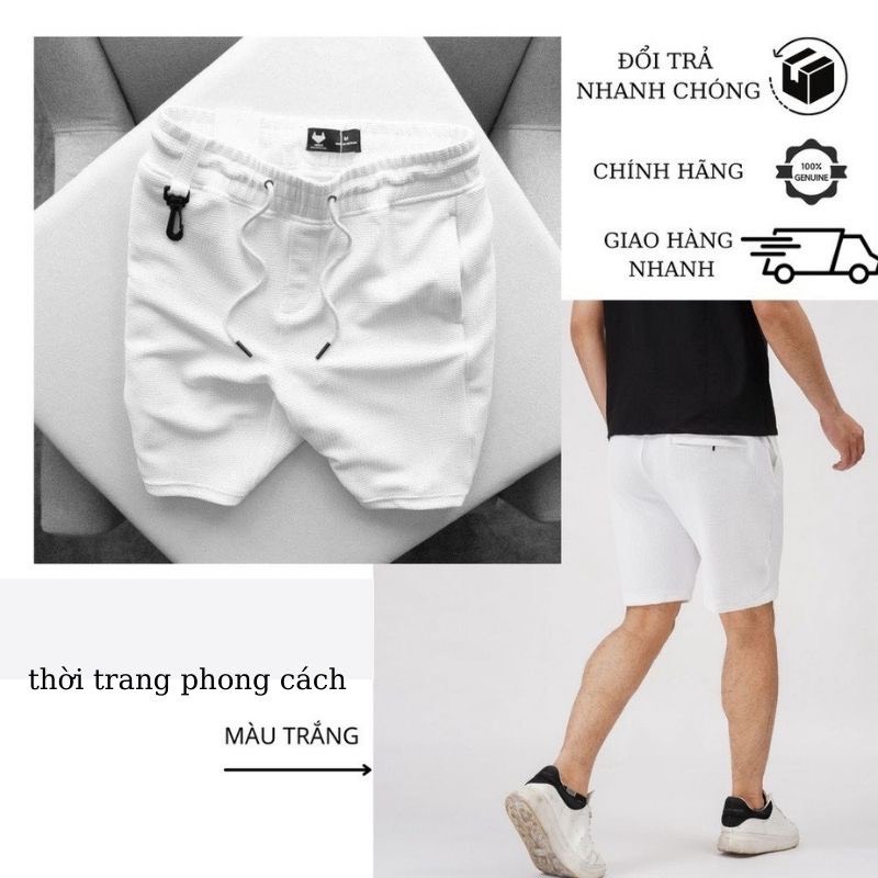 Quần Đùi Nam Xốp Thái , quần short thể thao nam thun mềm mịn