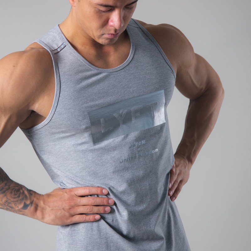 Áo Thun Ba Lỗ Thể Thao Bằng Vải Cotton Dành Cho Nam