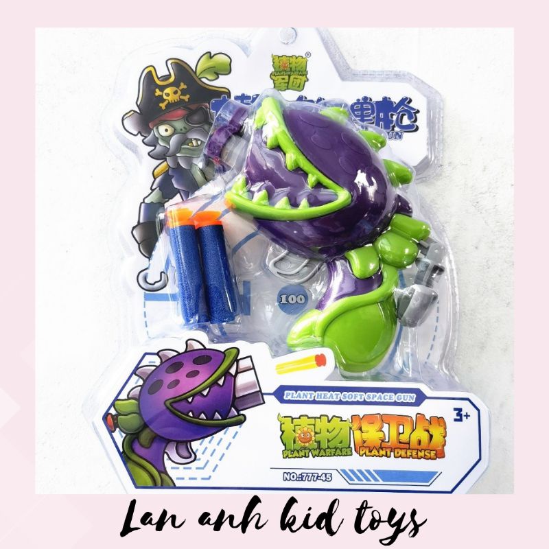 Đồ Chơi Zombie And Plant Cho Bé Trai Tặng Kèm Hình Dán Sticker