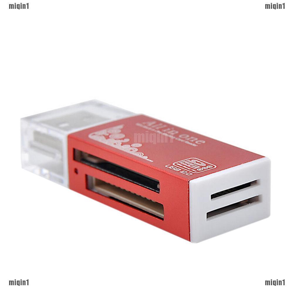 Đầu đọc thẻ nhớ Micro SD SDHC TF M2 MMC MS Pro Duo đầu USB 2.0 | BigBuy360 - bigbuy360.vn