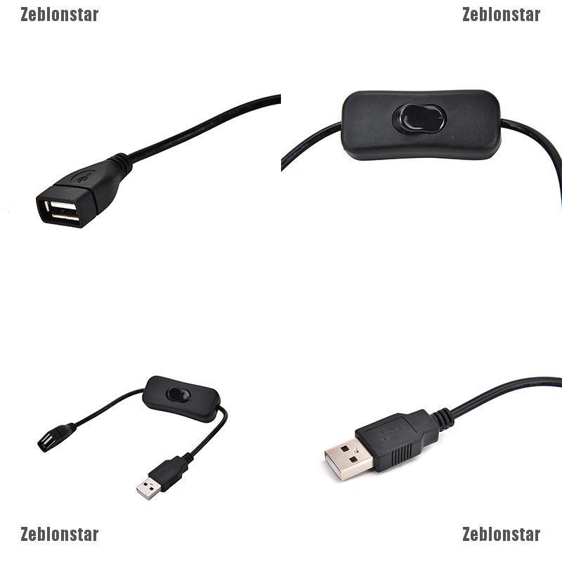Dây Cáp Sạc Usb Kèm Công Tắc Điều Khiển Dành Cho Raspberry Pi