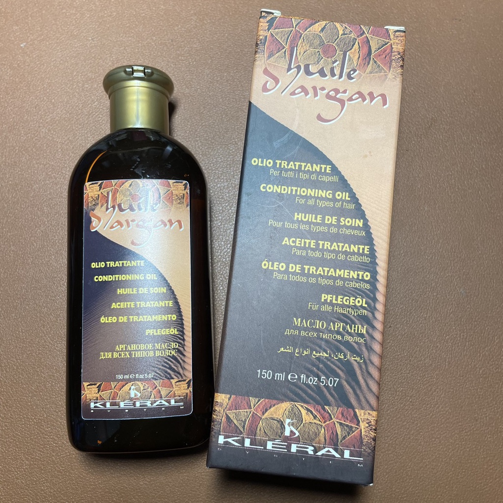 Tinh dầu dưỡng tóc cao cấp Kléral Huile D'argan Conditioning Oil 150ml