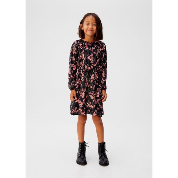 Váy smock bé gái Mango  5y