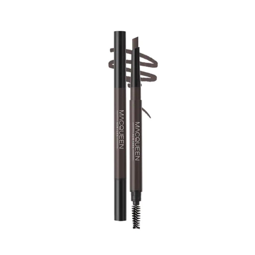 Chì Kẻ Mày Macqueen Newyork My Strong Auto Eyebrow Pencil Hard Powder 8.4G .#Walnut Brown