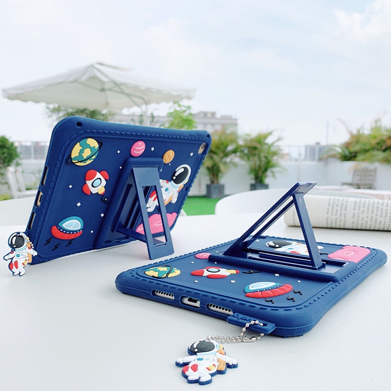 Ốp Máy Tính Bảng Silicon Có Giá Đỡ Gấp Gọn Cho Lenovo Tab P11 J606F P11 Plus J607F 11inch