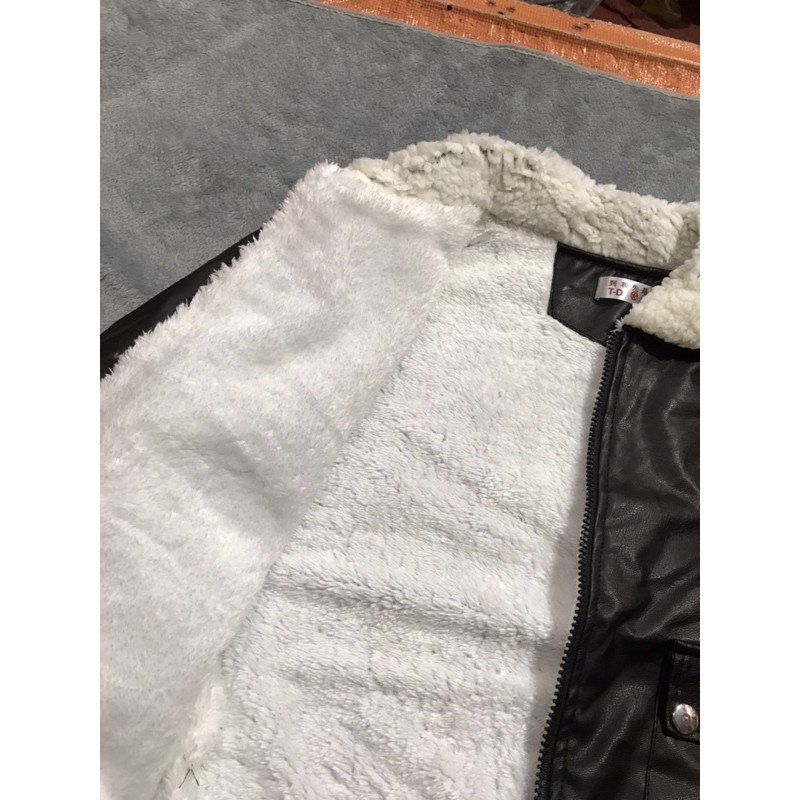 Áo da lót lông cho bé từ 12-25kg