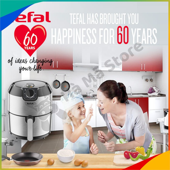 Nồi chiên không dầu Tefal EY201D15 - Hà Mã Store, Size XL, Chính Hãng | DT_GD_001