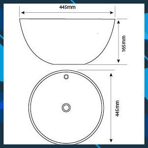 Chậu lavabo bàn đá cao cấp HC, có thoát tràn, tô nail, chống dính