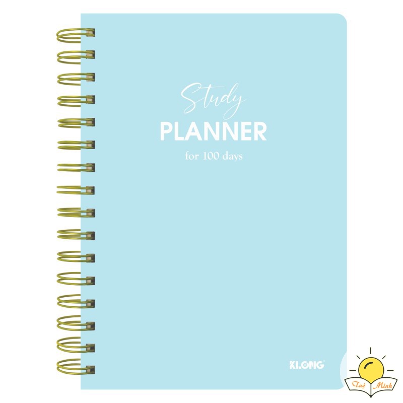 Sổ kế hoạch Klong A5 160 trang Study Planner MS 946 lò xo kép