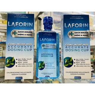 Nước súc miệng sát khuẩn, ngừa Virus LAFORIN