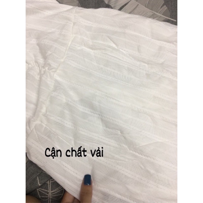 Váy trắng đuôi cá dáng ngắn và dáng dài trắng thanh lịch chất mềm mát đi chơi đi làm đều đẹp