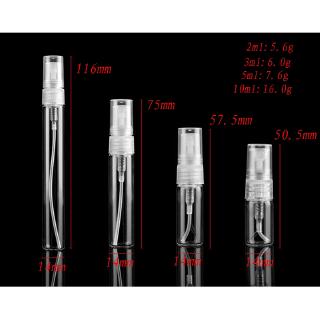 Spray bottle 2ml3ml5ml10ml glass split bottle portable perfume split bottle small spray