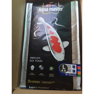 Thức ăn cho cá Koi Aquamaster tăng trọng Growth/ Hi-Growth 10kg - Size S/L
