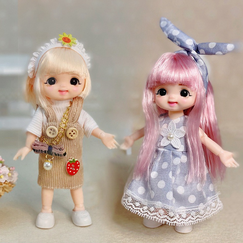 Đầm Búp Bê Dễ Thương 17cm