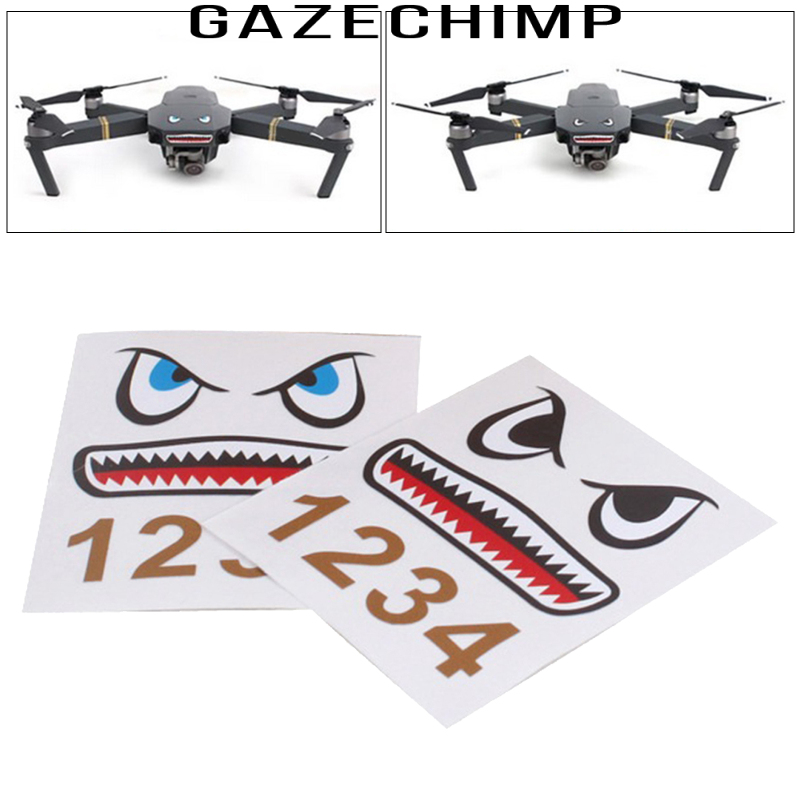 Bộ 2 Tấm Sticker Dán Trang Trí Drone Dji Mini 2 Mavic Mini