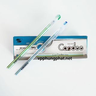Hộp 20 Bút Bi T.Long TL-093 Mực Xanh (Hàng Chính Hãng)