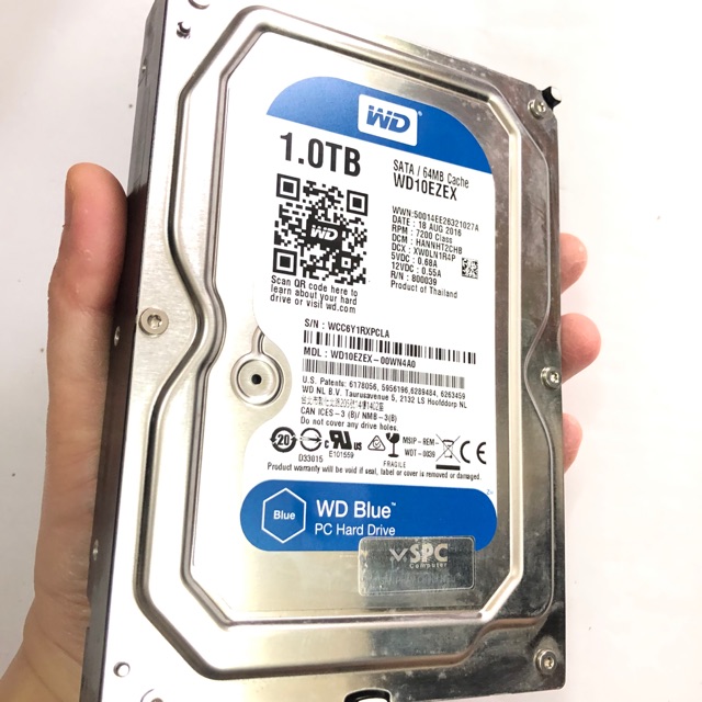 Ổ cứng Wd 1TB ít dùng bh 1 tháng