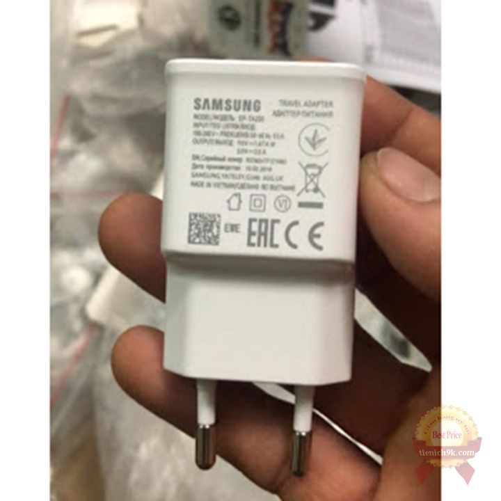 Củ sạc nhanh Quickcharge QC cho điện thoại SamSung S9 S10 Plus note 9 note 10 Chuẩn Foxconn