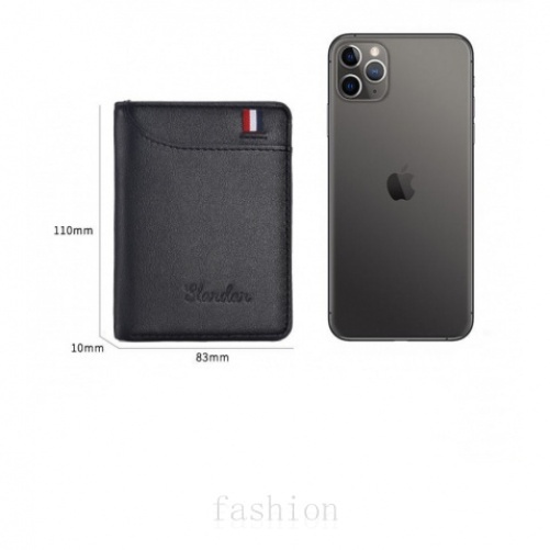 Ví Da Mini Siêu Mỏng Dáng Ngắn Đựng Thẻ Đa Năng Thời Trang Cho Nam