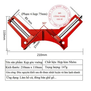 Combo 4 Cái Kẹp Góc Vuông