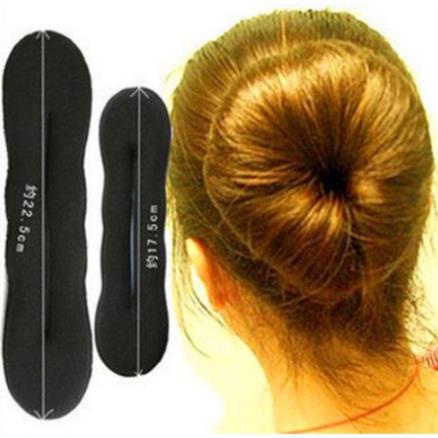 Dụng cụ búi tóc củ tỏi tiện lợi - Thanh xốp bới tóc tròn đa năng