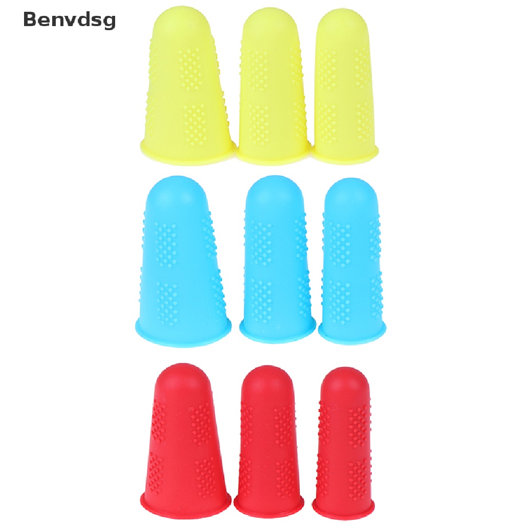 Bộ 3 Bọc Ngón Tay Bằng Silicon Chống Trượt Tiện Dụng Sự Bảo Vệ
