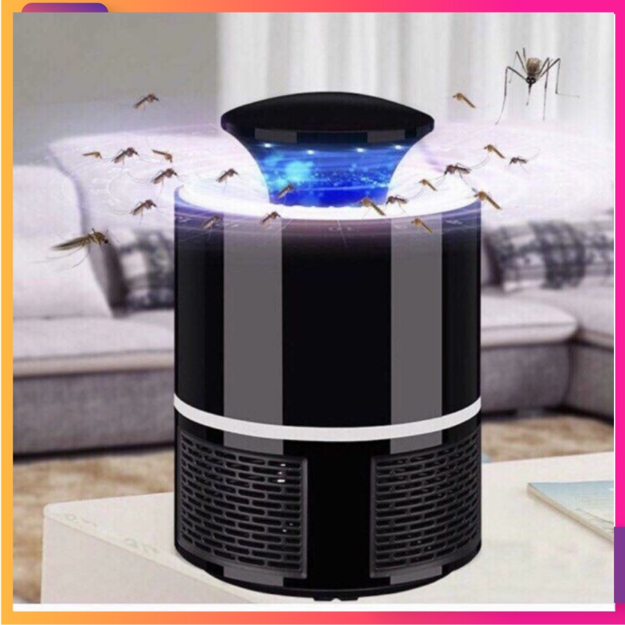 Máy Bắt Muỗi Thông Minh, Đèn Bắt Muỗi Thu Hút Công Trùng Hiệu Quả Bằng Đèn Led Kèm Dây Cắm USB ( bảo hành 12 tháng)