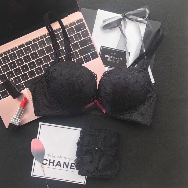 Set bộ đồ lót ren nâng ngực không gọng giá sỉ