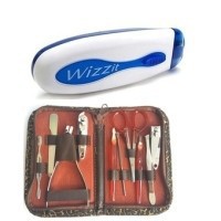Máy Tẩy Lông Wizzit Và Bộ Làm Móng Tay 10 Chi Tiết
