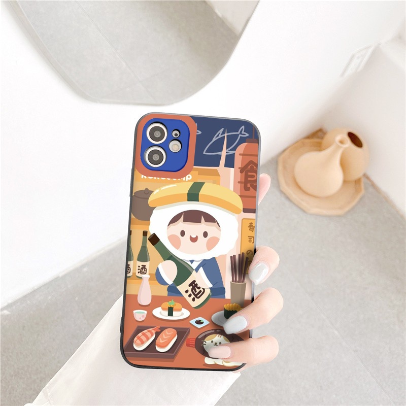 Ốp lưng iphone 13 pro max Roro ốp bảo vệ camera vuông cạnh đủ mã 6 đến 11 12 13 promax tr284