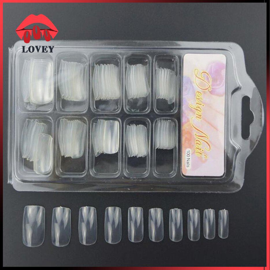 [Hàng mới về] Móng tay giả dùng để luyện tập thoa gel sơn móng tay nghệ thuật