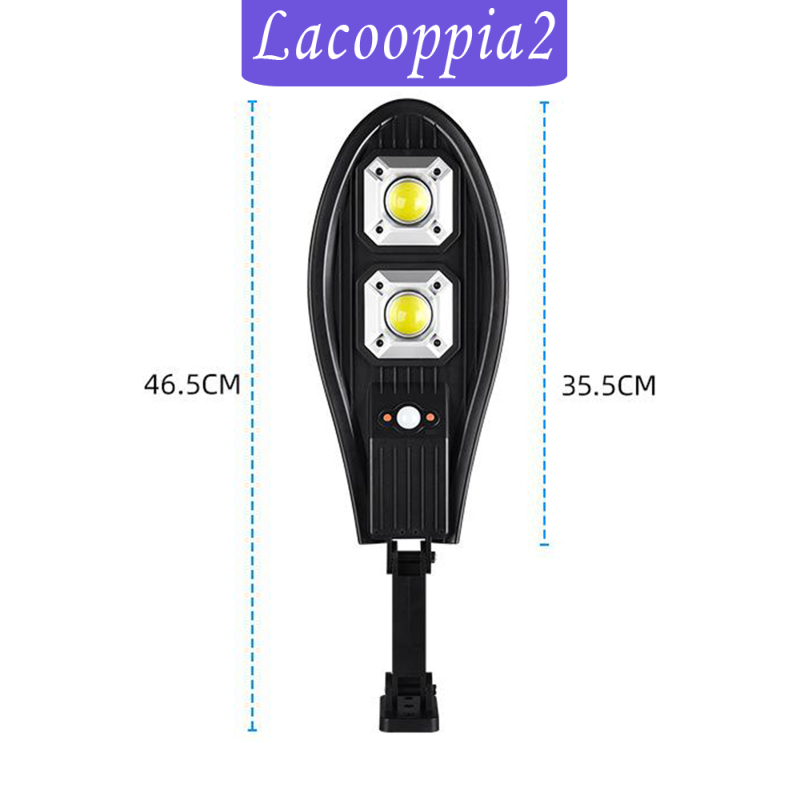 Đèn Năng Lượng Mặt Trời Lapoppia2 60 Led 3 Chế Độ Kèm Remote Điều Khiển