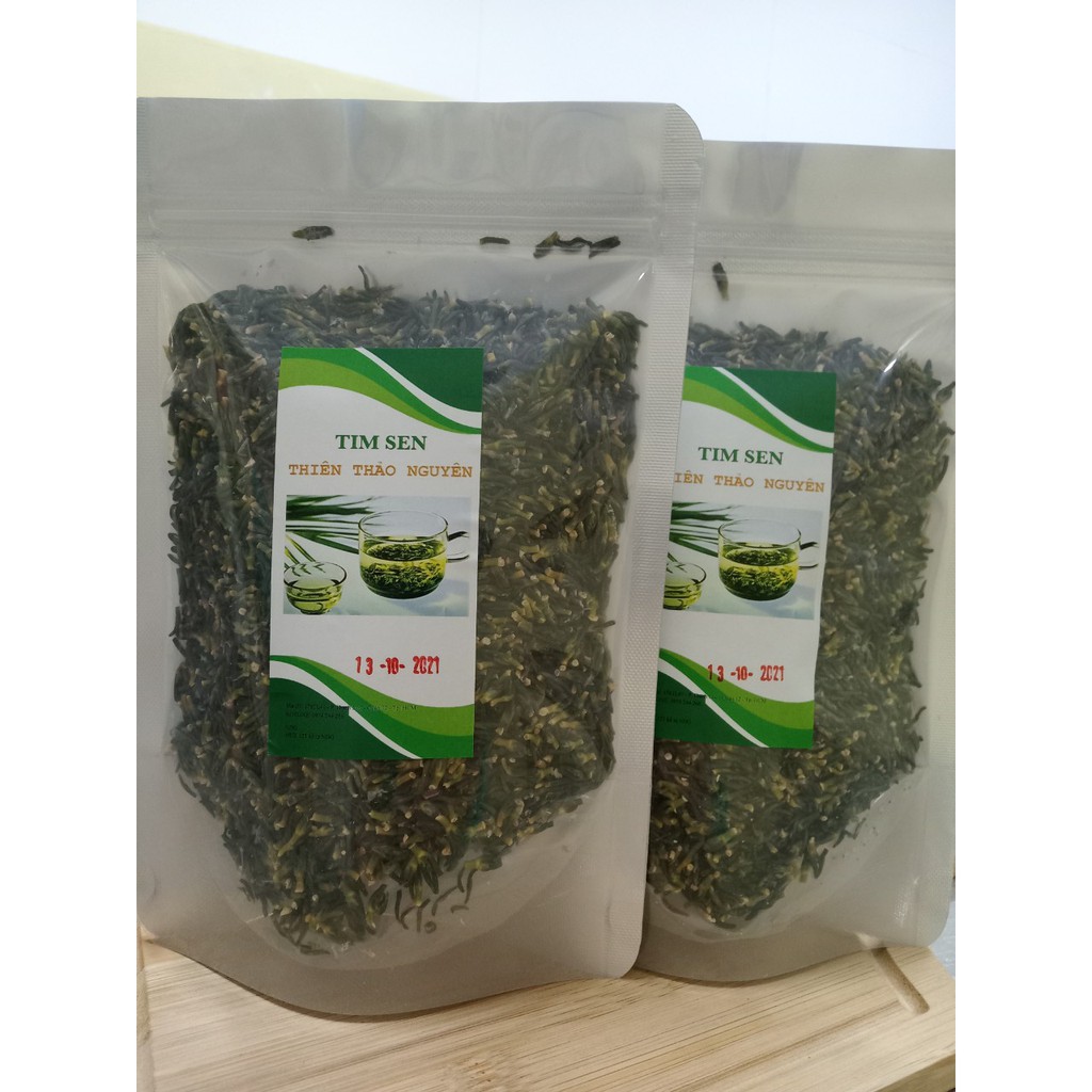 Trà tim sen (tâm sen) khô cao cấp loai 1 (hình ảnh thật) loại 100gr-200gr-300gr