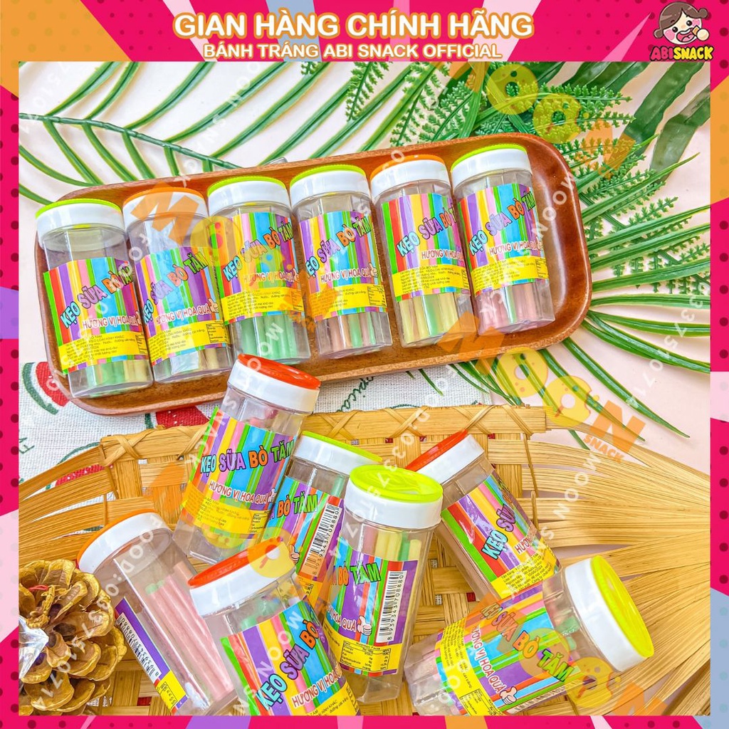 Kẹo tăm lạnh hủ mini Candy Stick đủ vị trái cây thơm ngon 10g