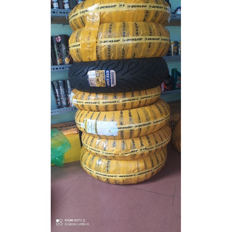 DUNLOP lắp NVX V1 and V2 size zin 110/80-14 và 140/70-14