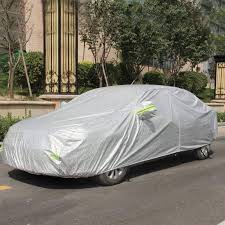 Bạt phủ xe hơi, Áo trùm xe hơi, xe ô tô 4 chỗ đến 7 chỗ - Bạt siêu bền dày 2 lớp Chống Mưa Năng Bảo Vệ Xe