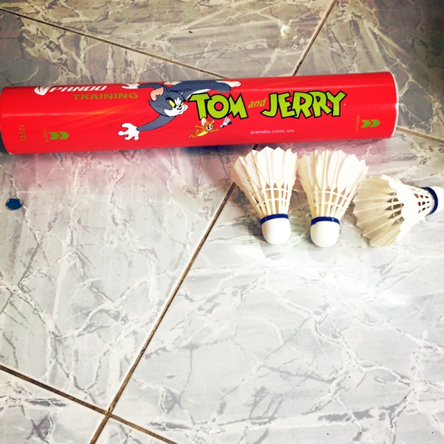 Cầu lông tom &amp; Jerry đỏ