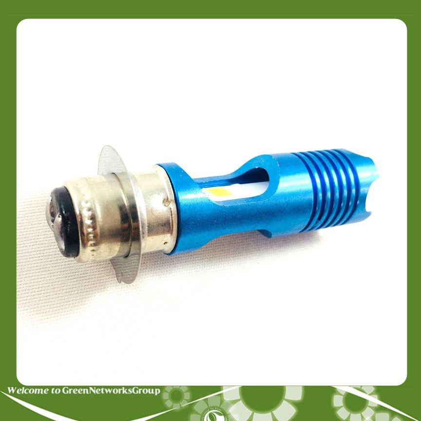 Đèn pha led 2 chân M5 M11G dành cho xe máy( ánh sáng trắng xanh)