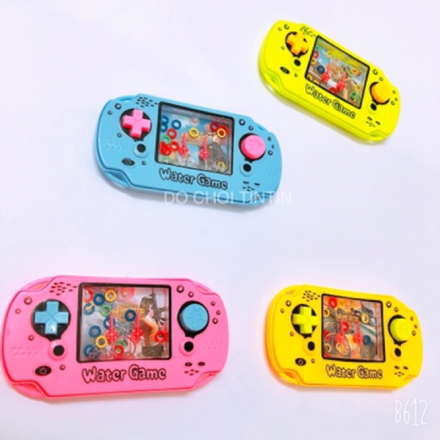Bắn Vòng Nước Cầm Tay Nhiều Màu Độc Lạ, Máy Chơi Game Tuổi Thơ, Đồ Chơi Nước Cho Bé
