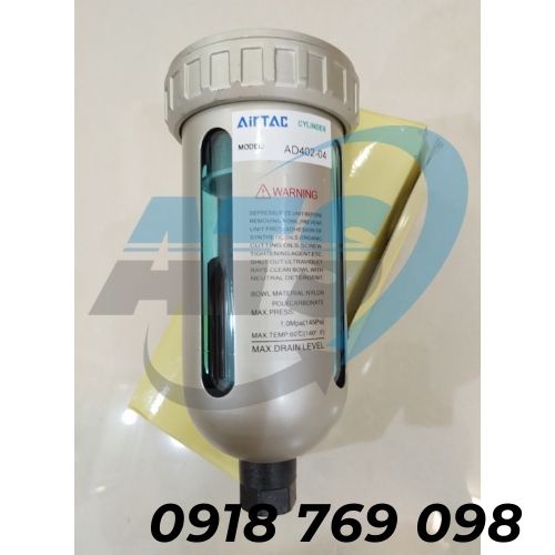 Cốc xả đáy-van xả nước tự động AD402-04 AIRTAC