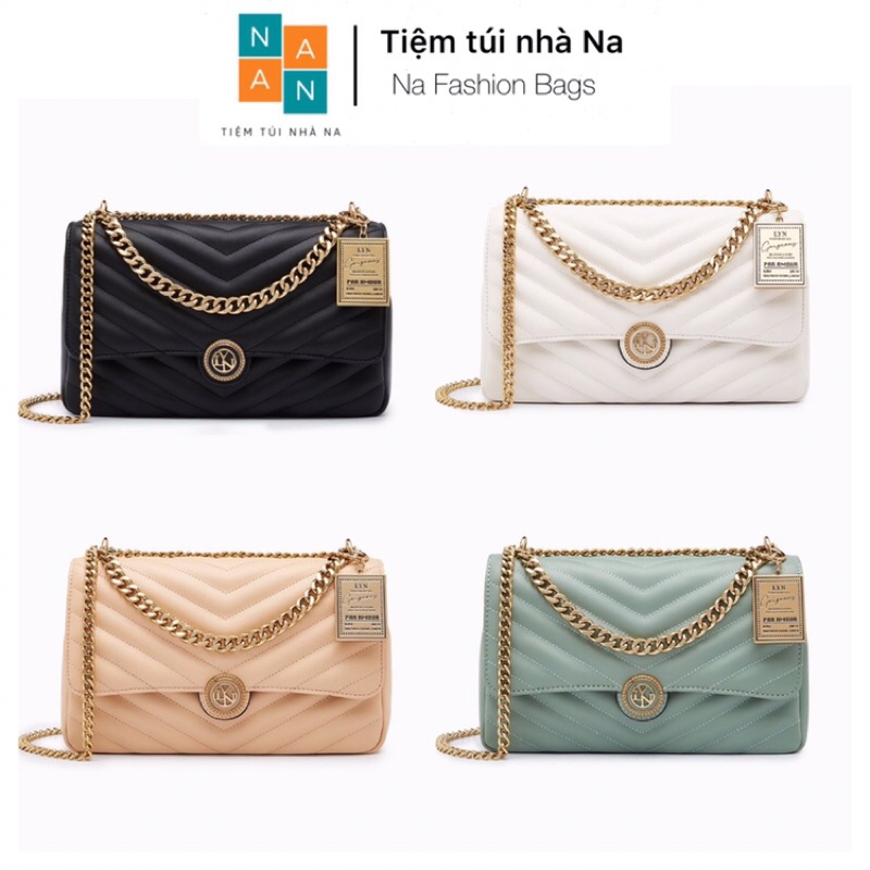 [ TẶNG KÈM HỘP LYN] Túi LYN ISABEL L| SIZE 24.5 CM| Tiệm túi nhà Na