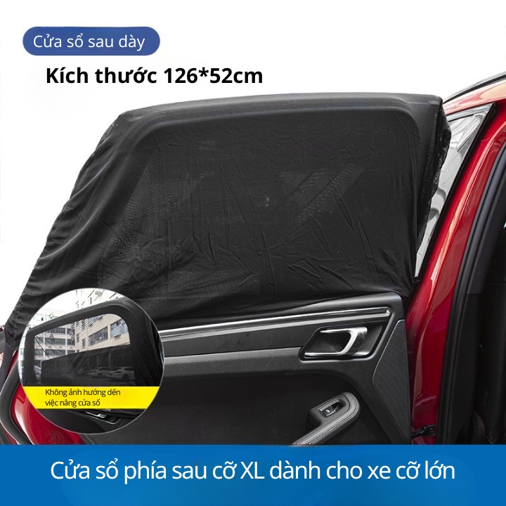Màn Che Nắng Ô Tô - Rèm Che Nắng Gắn Cửa Ô Tô 2 By-333