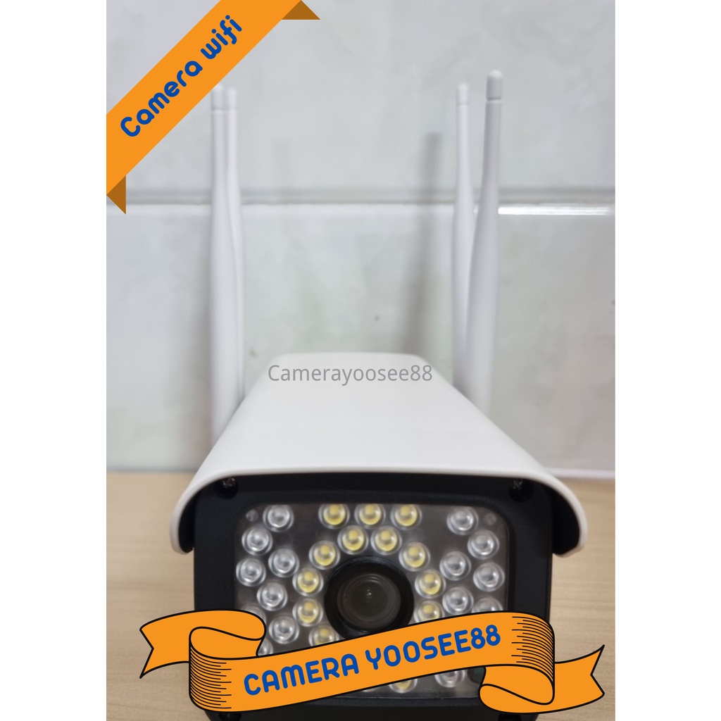 Camera Wifi GULINK dùng ngoài trời 36 led full HD 1080P quan sát ban đêm có màu nhận diện sắc nét cực rõ, chống nước