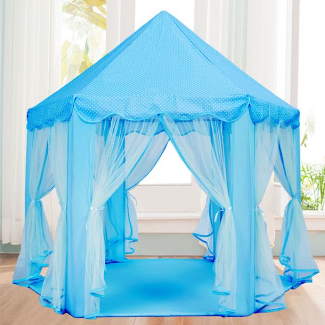 Lều công chúa, lều hoàng tử LOẠI TO (Màu xanh)