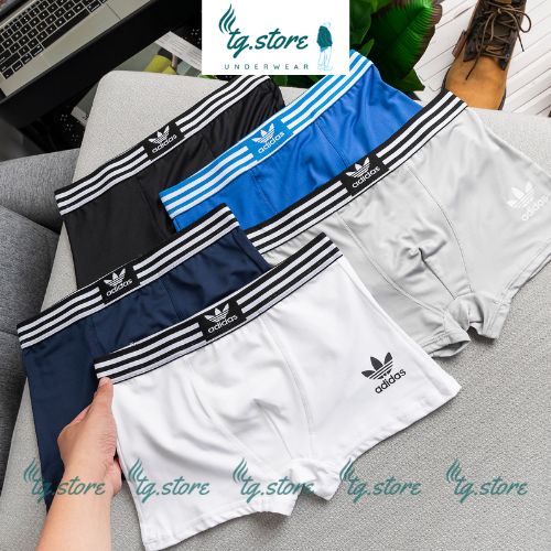 Quần Lót Nam Boxer Hàng Cao Cấp Xuất Xịn ADD-3S, Quần Sịp Nam Boxer Thun Lạnh Co Dãn 4 Chiều.